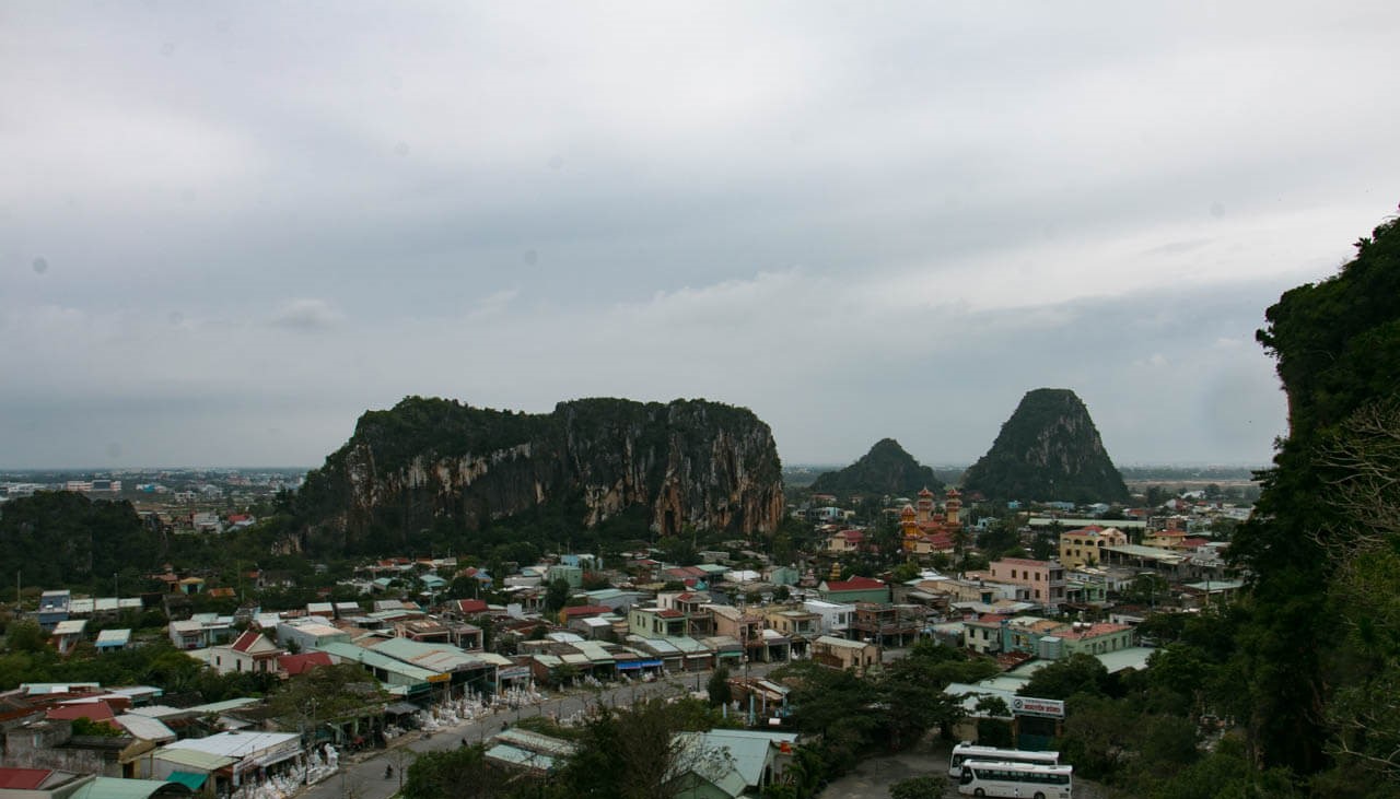 The Marble Mountains View