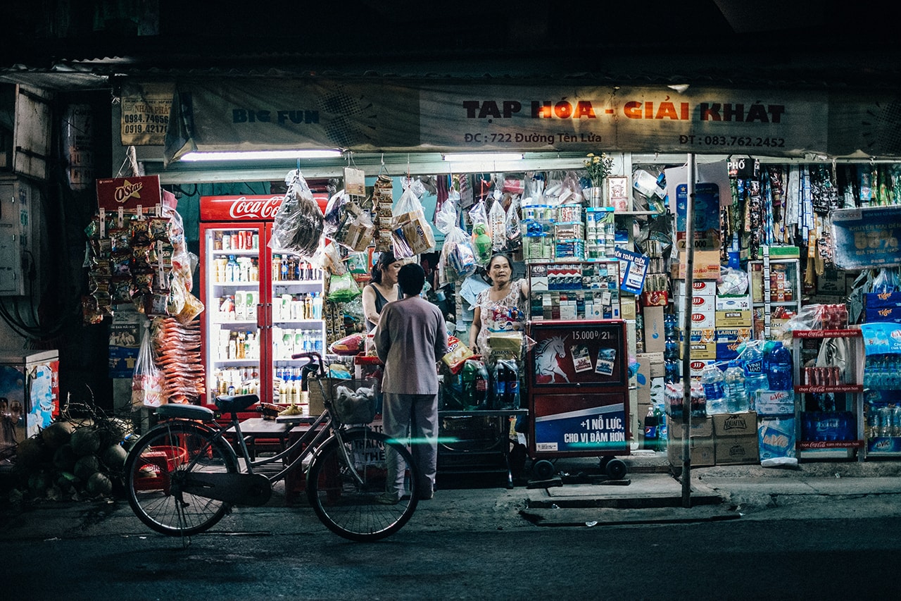 Local store in Vietnam